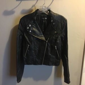 🖤Forever 21 Black Faux Leather Jacket